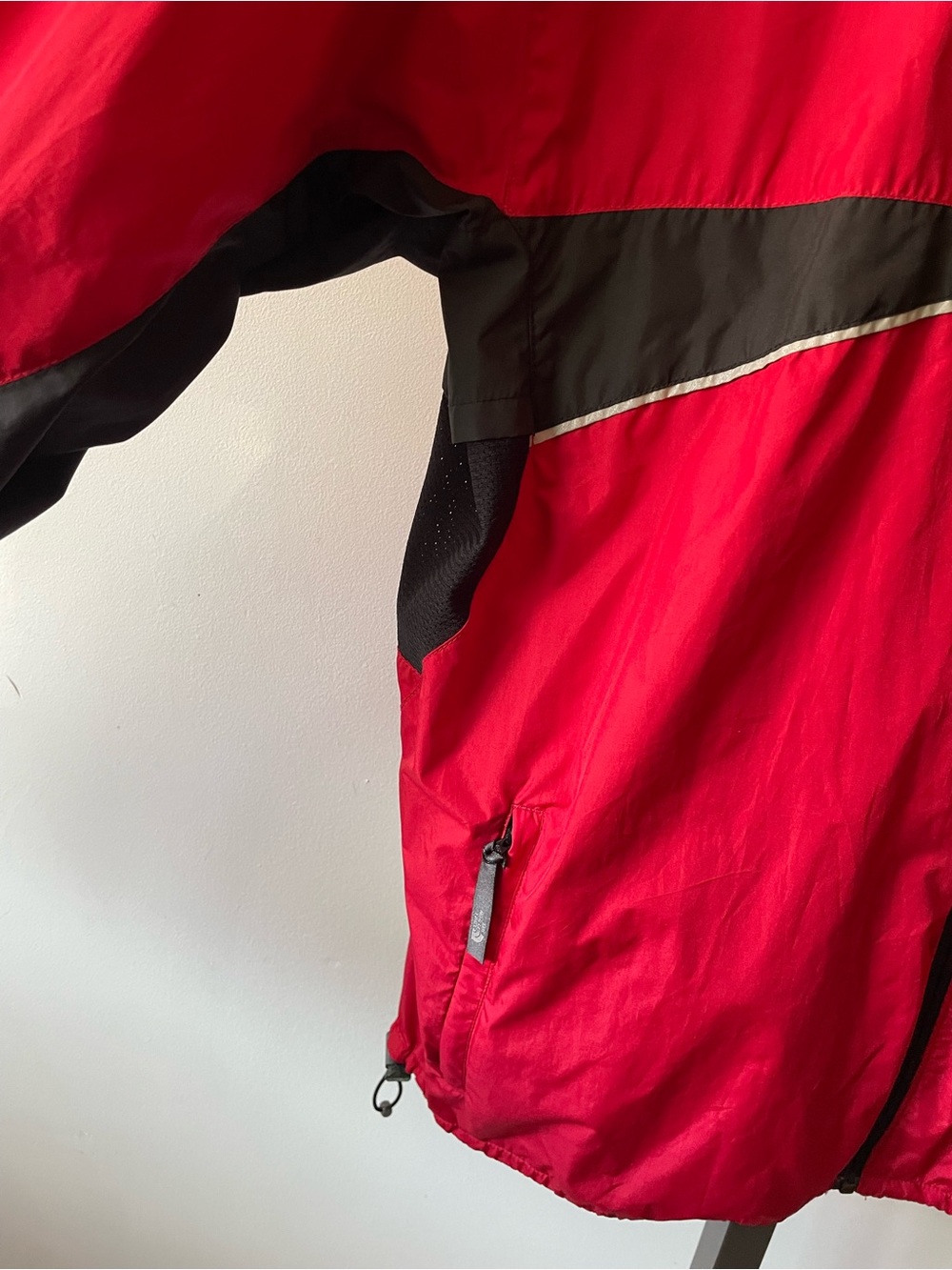 Y2K Vintage North Face Stow Windbreaker Jacket Red Mens Size Large - Picture 5 of 8